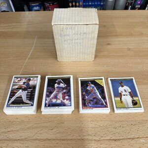 1991 O-Pee-Chee Premier Baseball Complete Set #1-132 -Griffey Jr., Thomas, Ryan!